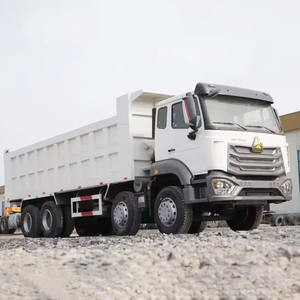 Tweedehands Howo 8X4 Dump Truck 12 Wielen Diesel Zware Kipper Mijnbouwwagen Gerenoveerd Voor Verkoop - Product Image 4