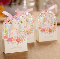 Party Favor Box Candy Box Gift Box Flower Party Décoration de mariage