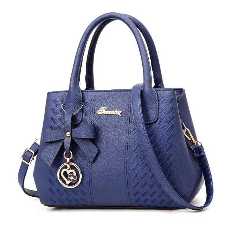Wholesale Purses and Handbags for Women Luxury Fashion Ladies PU Leather Top Handle Satchel Shoulder Tote Bags Ladies