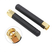 Antenne RF omnidirectionnelle miniature en caoutchouc 868 MHz, connecteur SMA mâle, pour module sans fil IoT, antenne externe LoRa