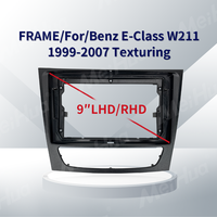 Meihua Android DVD Player Dashboard Kits pour Mercedes Benz W211 1999-2007 Fascial Frame avec câble Garantie 1 an