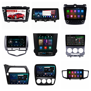 Radio con Pantalla Táctil para Auto, Sistema Multimedia con Reproductor de DVD, Navegación GPS y Marco para Unidad Principal Android, para Autos <span class=keywords><strong>Honda</strong></span> - Product Image 2