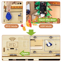 Kit de Programación para Casa Inteligente LAFVIN para Arduino, Compatible con Reconocimiento de Voz y Control por Aplicación Móvil, Kit STEM DIY con Tutoriales