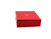 Boîte cadeau magnétique rigide écologique personnalisée en carton recyclé pour crème visage et soins de la peau avec pelliculage mat, emballage de luxe