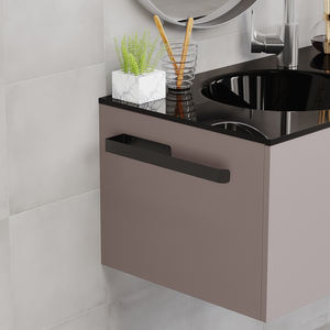 Toallero de Metal Palawan Industrial de estilo europeo al por mayor resistente elegante práctico Modular baño cocina Accesorios negro - Product Image 2