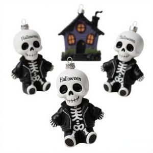 เสื้อแ<span class=keywords><strong>จ</strong></span>็กเก็ตสุดสร้างสรรค์รูปโครงกระดูกและตุ๊กตาบ้านผีสิงแบบเรียบง่ายสำหรับทำ<span class=keywords><strong>จ</strong></span>ากเรซินที่ทนทาน - Product Image 3