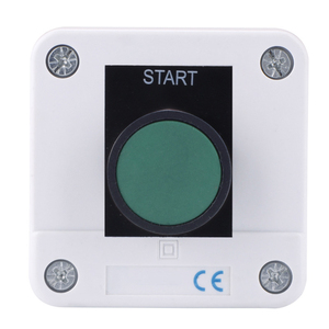 Emergency Stop <b>Push</b> <b>Button</b> Box 22mm IP54 Waterproof Aluminum/Stainless Steel Control Station Screw/Pin Terminals for Industrial - Product Image 1