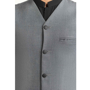 Chaleco de Boda Transpirable y Ecológico con Cuello Mandarín para Hombre, Precio Razonable, Nuevos Diseños, Estilo Hip Hop, Venta al Por Mayor - Product Image 6