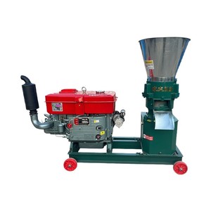 Machine à granulés alimentaires domestique 4kW 9KLP-150, mini moulin à granulés multifonctionnel pour volailles, <span class=keywords><strong>lapins</strong></span> et petites exploitations agricoles - Product Image 2