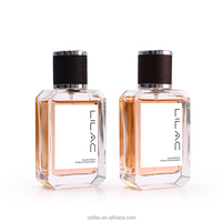 Flacon de parfum personnalisé de 50 ml, flacon de parfum de luxe, flacon en verre vide, emballage