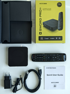 ACECONN Sword Pro+ Android 11 4K para TV Box 2GB 16GB WiFi Dual BT HDR10+ Control Remoto por <span class=keywords><strong>Voz</strong></span> con Retroiluminación y Función Buscar RCU - Product Image 5