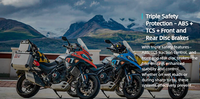 Moto à essence refroidie par eau ADV 500cc, système EFI automatique, ABS, frein à disque TCS, 45Kw, vitesse maximale 140KM/H, scooter sur route