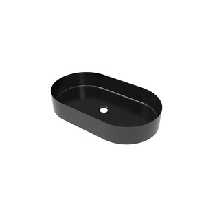 Pistola in metallo spazzolato nero moderno lavandino per il <span class=keywords><strong>bagno</strong></span>, lavandino del <span class=keywords><strong>bagno</strong></span> di lavaggio <span class=keywords><strong>ciotola</strong></span> - Product Image 1