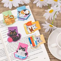 Marque-pages magnétiques personnalisés amusants pour amoureux, animaux mignons, pour étudiants et enseignants