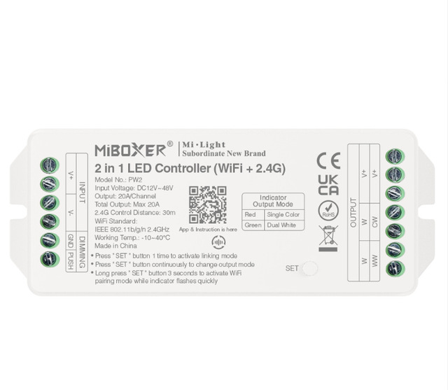 Miboxer WiFi APP LED strip controller FUT035W+ FUT037W+ SW2  SW5  WL5  PW2 PW5  HW2   HW5  E2-WR  E3-WR  ML5 WL-SW1  LC2-WR