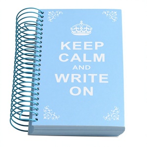 <b>Thick</b> Spiral Bound 100 Sheets Hardcover Cartoon Coil Notebook with Colorful Tearable Loose Leaf Pages for Students - Product Image 3