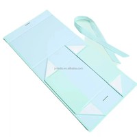 Boîte cadeau rigide pliable de luxe, faite à la main, avec couvercle magnétique, noir, rose, vert, orange, rouge, avec poignée pour bougie, accessoire, logo, motif 2cm