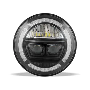 用于越野4X4摩托车的Tuff Plus 36w发光二极管7圆形前照灯发光二极管密封光束前照灯