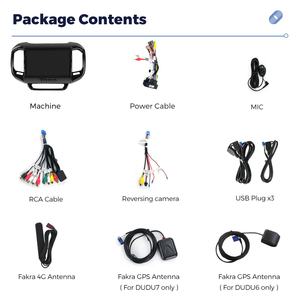 DUDUAUTO Pantalla Multimedia Android para Auto, Compatible con FIAT <span class=keywords><strong>Toro</strong></span> 2017-2020, con Bluetooth, Navegación, Carplay y Cámara de Retroceso - Product Image 5