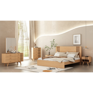 Juego de tocador de muebles de dormitorio modernos de gama <span class=keywords><strong>alta</strong></span> NOVA, tocador de maquillaje de madera, tocador moderno - Product Image 5