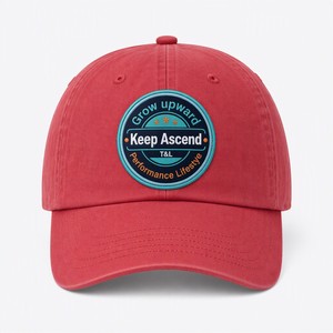 Gorra de Béisbol Personalizada con Parche Tejido, de Sarga de Algodón, Ajustable, Deportiva, Transpirable, Impermeable y Moderna para Promoción al Aire Libre - Product Image 2