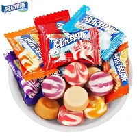 Bonbons durs au lait des Alpes multicolores aux saveurs fruitées mélangées 500g en vrac, friandises de mariage en forme de boule, durée de conservation 720 jours/24 mois