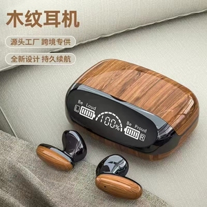 Auriculares inalámbricos con tws de bambú, novedad, 2022, vintage, <span class=keywords><strong>M35</strong></span> - Product Image 4