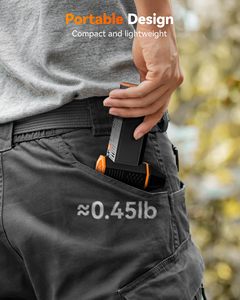 WOLFBOX MF50 Soplador de Aire Eléctrico, Limpiador de 110000 RPM, Mini Soplador Inalámbrico de Súper Potencia, 3 Velocidades Ajustables, Antipolvo, Limpia <span class=keywords><strong>Pantallas</strong></span> - Product Image 6