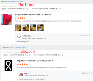 ผ้าพันคอ<span class=keywords><strong>ขน</strong></span><span class=keywords><strong>นก</strong></span>สีขาวย้อมสีสำหรับงานปาร์ตี้ฮาโลวีน - Product Image 6