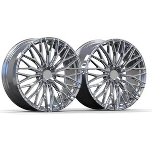 ล้อฟอร์จน้ำหนักเบาใหม่ ขนาด 18-24 นิ้ว 5x112 ออฟเซ็ต 35 มม. 40 มม. 45 มม. สีเงิน อัลลอย สำหรับรถสปอร์ต - Product Image 5