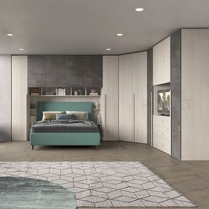 Hành Tinh Gấp Di Động Bằng Gỗ Đôi Cửa Phòng Khách Máy Tính Bảng Phòng Ngủ Tủ Quần Áo Thiết Kế Với <span class=keywords><strong>Locker</strong></span> - Product Image 4