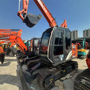 Excavadora de cadenas Hitachi ZX70 de segunda mano, excavadora hidráulica de 7 toneladas usada, zaxis 70 para trabajos de construcción - Product Image 2