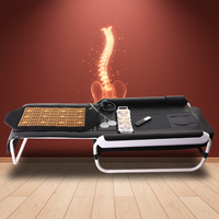 Lit de massage chiropratique portable à traction cervicale électrique avec télécommande et programmes multiples
