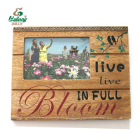 Vente flash - Cadre photo en bois personnalisé pas cher