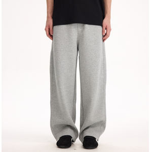 Maßgefertigte Unisex Vintage Sonnenverwaschene Schwergewichtige Übergroße Jogginghose Herren Distressed Gerade Weites Bein Acid Wash Baggy <span class=keywords><strong>Sweatpants</strong></span> - Product Image 2