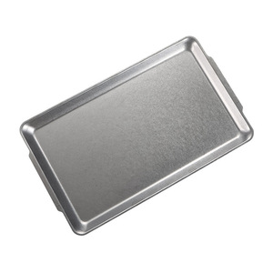 Stainless Steel Rectangular Plate 155mm Barbecue Steak Tray Dish Plate For Hotel Party Use Solid Color Design - Product Image 2