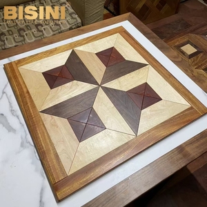 พื้นไม้ปาร์เก้ลายไม้โอ๊คสีดำสไตล์ยุโรป ลายไม้รูปตัว X ผลิตจากไม้เอ็นจิเนียร์ ผิวเรียบ ผลิตจากโรงงาน - Product Image 5