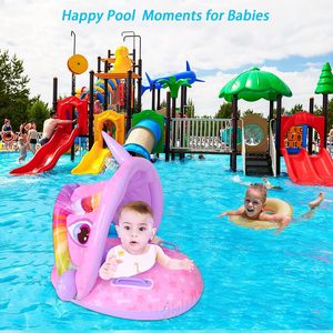Anneau de flotteur de <span class=keywords><strong>piscine</strong></span> pour bébé en PVC mignon avec poignée de siège flotteurs de natation gonflables pour les tout-petits pour les jeunes nageurs - Product Image 5