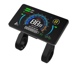 Écran de remplacement pour tableau de bord LCD NFC 48V DC pour vélo électrique OUXI GT2000 500-3000W, pièces de console de vélo noires - Product Image 2