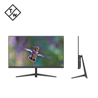 Moniteur LED IPS LCD 24 pouces 1080P HD Taux de rafraîchissement 60Hz Temps de réponse 5ms pour la maison et les étudiants Nouveau prix d'usine
