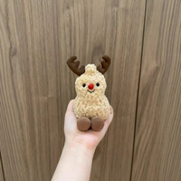 Jellycats Jc Domestique Jc Même Style Elk Peanut Peluche Jouet Poupée Cadeau De Noël