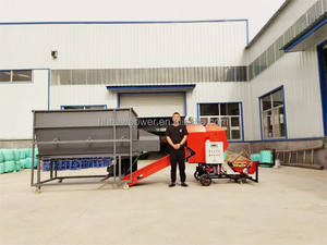 Machine d'emballage d'ensilage à l'herbe 50kg Machine circulaire de regroupement de foin de paille Emballage d'ensilage sous vide à vendre - Product Image 6