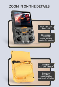 Mới Nhất Powkiddy V20 Mã Nguồn Mở Retro <span class=keywords><strong>Video</strong></span> Cầm Tay Trò Chơi Giao Diện Điều Khiển 3.5-Inch IPS HD Màn Hình A133 Cộng Với 5000MAh Lithium Pin Quà Tặng - Product Image 5