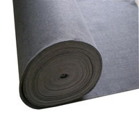 Tapis de sol noir haute densité en feutre aiguilleté 700 g/m² pour voiture – Rouleau de moquette automobile – Offre spéciale