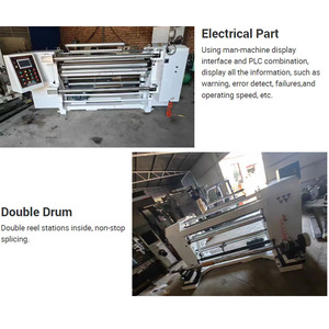 Hoàn toàn tự động <span class=keywords><strong>masking</strong></span> <span class=keywords><strong>tape</strong></span> Cutter máy móc Bopp Băng rạch máy cắt cho PVC - Product Image 6