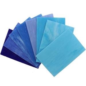 Feuille de <span class=keywords><strong>vitrail</strong></span> décorative en Tiffany bleu givré de 3mm <span class=keywords><strong>à</strong></span> <span class=keywords><strong>vendre</strong></span> - Product Image 5