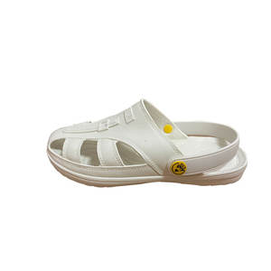 Unisex SPU <span class=keywords><strong>anti</strong></span>-statik iş güvenliği Sandal antistatik Clog Sandal temiz oda elektronik yarı iletken fabrika için ESD terlik - Product Image 2