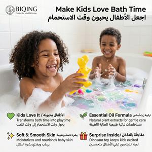 Bombe de bain pour enfants en plastique personnalisée promotionnelle, animaux en plastique, œufs de dinosaure, bombe de bain effervescente avec jouet, <span class=keywords><strong>bombes</strong></span> de bain hydratantes - Product Image 5