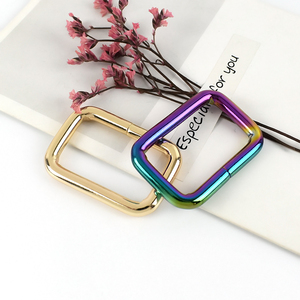 Meetee F4-5-32mm borsa catena di regolazione della borsa accessori lega di ferro filo regolabile fibbia quadrata - Product Image 4