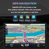 Lecteur GPS Android portable pour voiture de 9 pouces avec audio haute résolution, placement sur tableau de bord, aide au recul - Lecteur DVD de voiture, Apple CarPlay